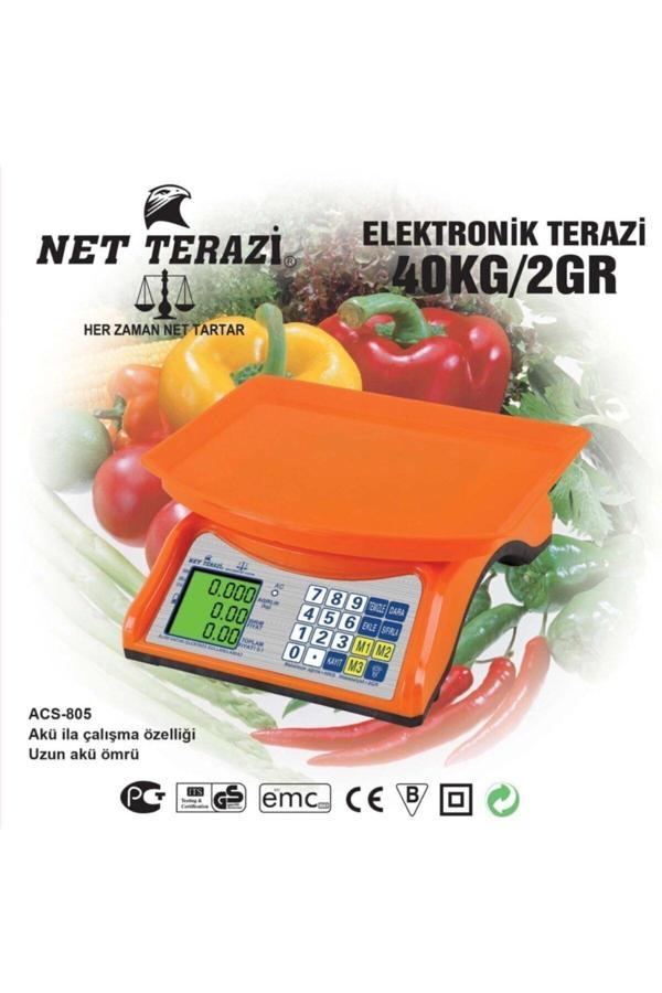 Dinamic Mercantoptan Pltpower Dınamıc 40Kg Elektıronik Terazi - Image 1