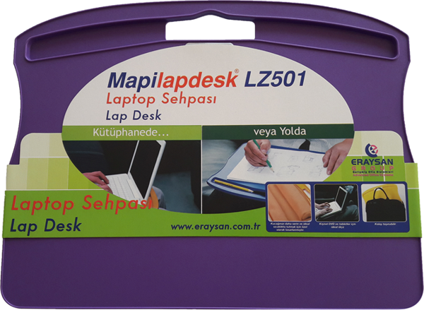 MAPİLAPDESK LZ501 LAPTOP SEHPALARI MOR - Image 1