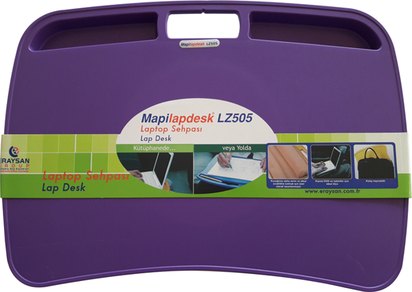 MAPİLAPDESK LZ505 LAPTOP SEHPALARI MOR - Image 1