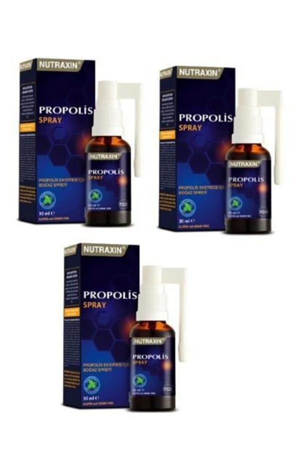 Nutraxin Propolis Spray 30 ml 3 Adet - Image 1