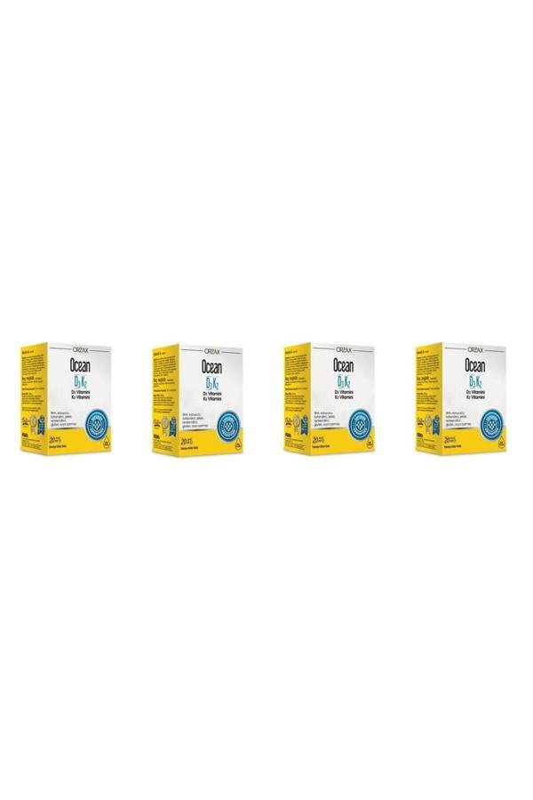Ocean D3k2 Damla 20 ml 4 Adet - Image 1