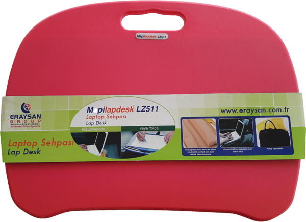 MAPİLAPDESK LZ511 LAPTOP SEHPALARI PEMBE - Image 1