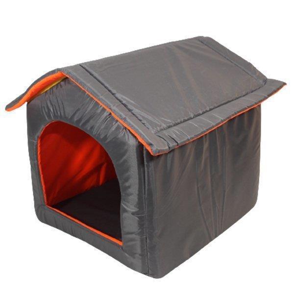 La Vista Dış Mekan Kedi ve Köpek Kulübesi Füme 50-55-52cm - Image 1