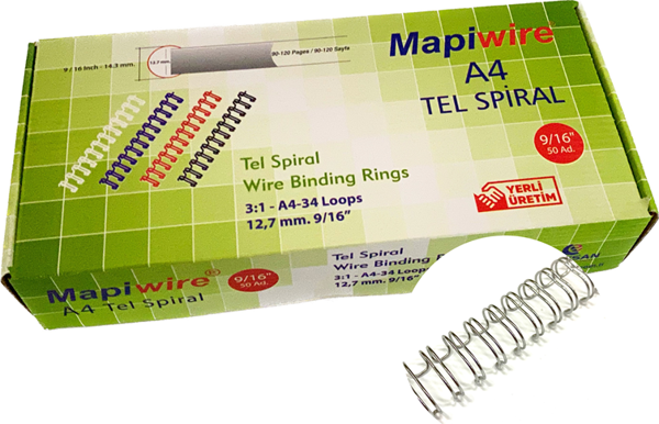 MAPİWİRE 9/16 KUTU TEL TRANSPA  50 AD. - Image 1