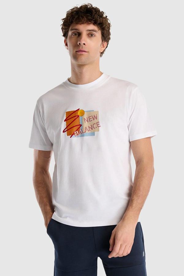 New Balance Erkek Tişört - Image 1