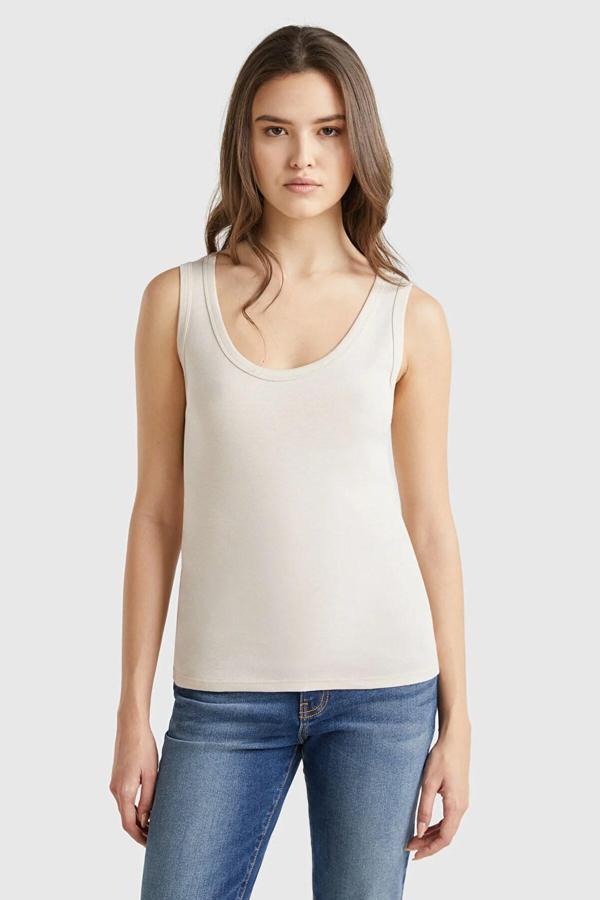 Benetton Kadın Basic Atlet - Image 1