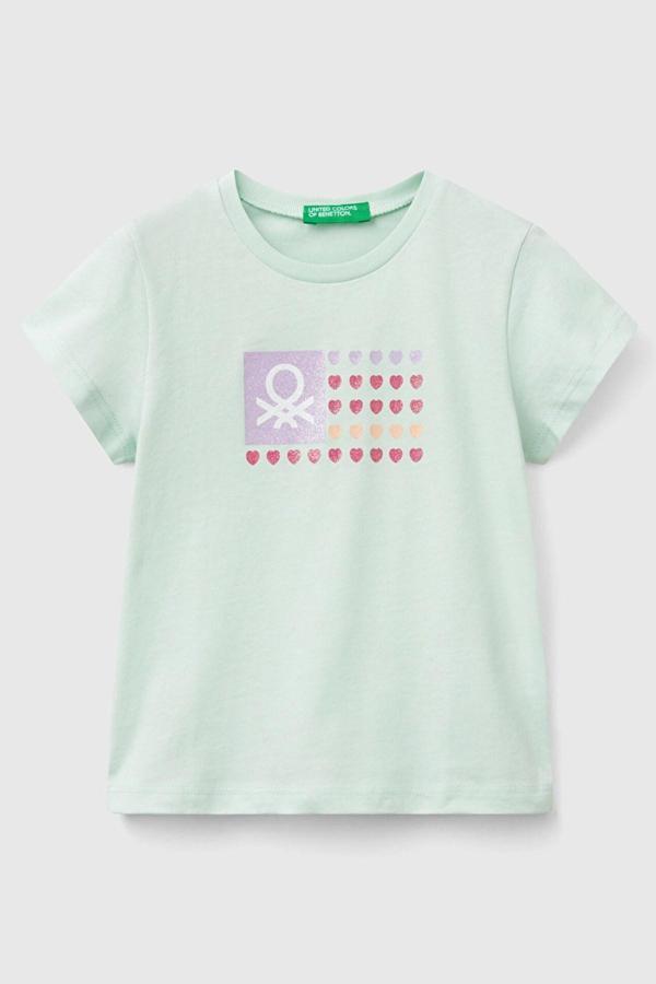 Benetton Kız Bebek Tişört - Image 1