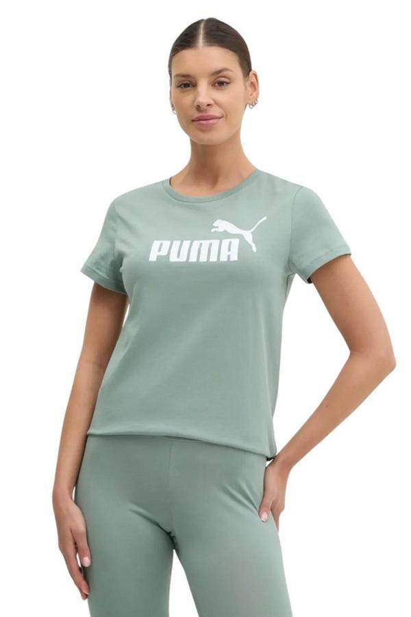 Puma Ess No. 1 Logo Kadın Tişört - Image 1