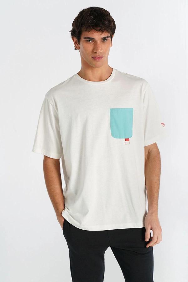 Hummel Marc Oversize Erkek Tişört - Image 1