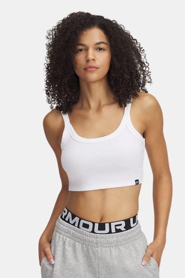 Under Armour Ua Rival Rib Baby Tank Kadın Atlet - Image 1