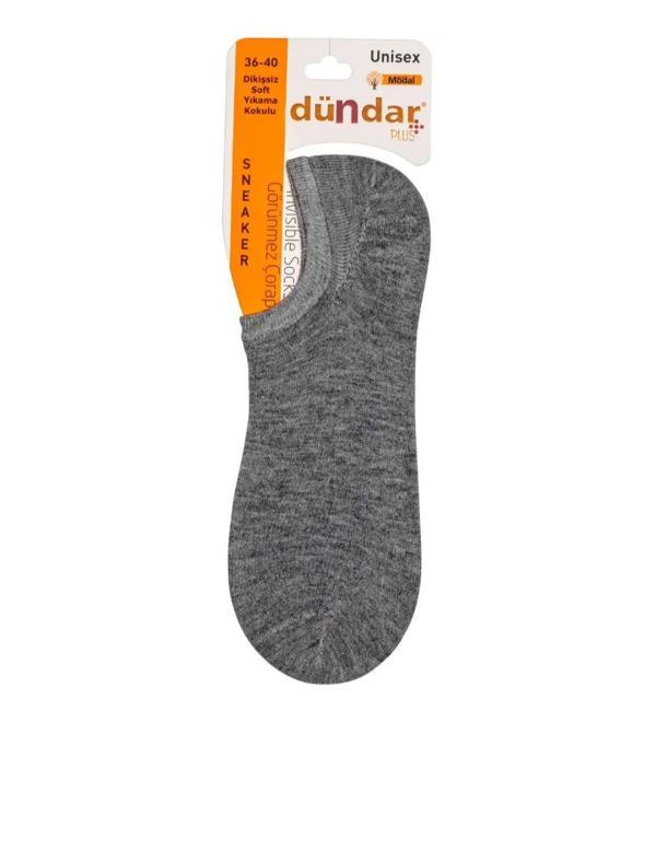 DÜNDAR PLUS 6876 BAYAN MODAL SNECKER ÇORAP 6 ADET - Image 1