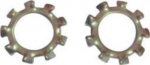 Tırtıllı pul M10 16 Adet Paslanmaz çelik - Image 1