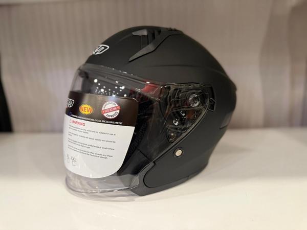 KASK CRN 620 AİR ÇENESİZ MAT SİYAH - Image 1