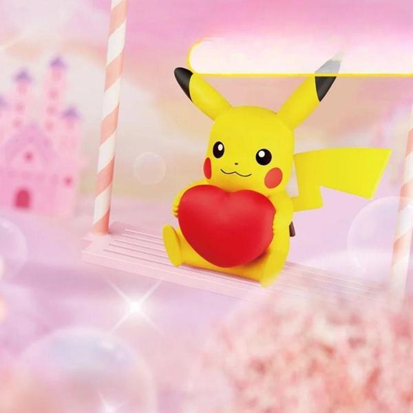 Pokemon Pikachu  Kawaii Anime Figür Model 2 - Image 1