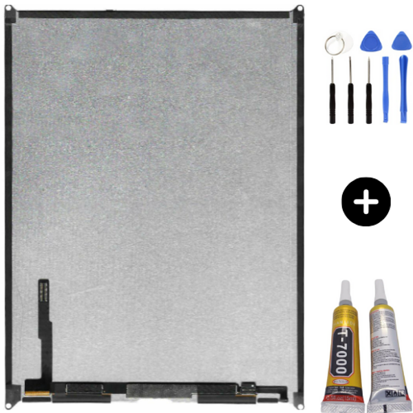iPad 9.Nesil A2602-A2603-A2604-A2605 Uyumlu HK Lcd İç Ekran + Montaj Seti - Image 1
