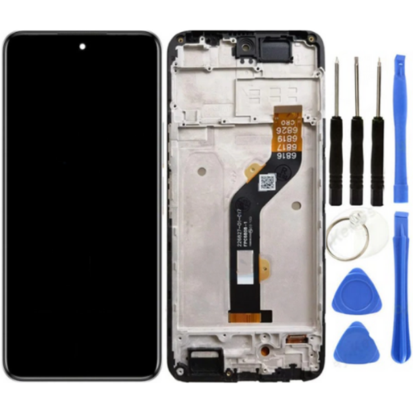 İnfinix Hot 12i Uyumlu Çıtalı Lcd Ekran Dokunmatik + Tamir Seti - Image 1