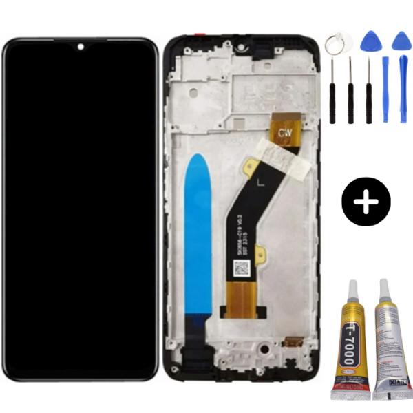İnfinix Hot 30i Uyumlu Çıtalı Lcd Ekran Dokunmatik + Montaj Seti - Image 1