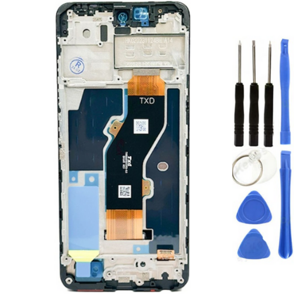 İnfinix Hot 40 Uyumlu Çıtalı Lcd Ekran Dokunmatik + Tamir Seti - Image 1