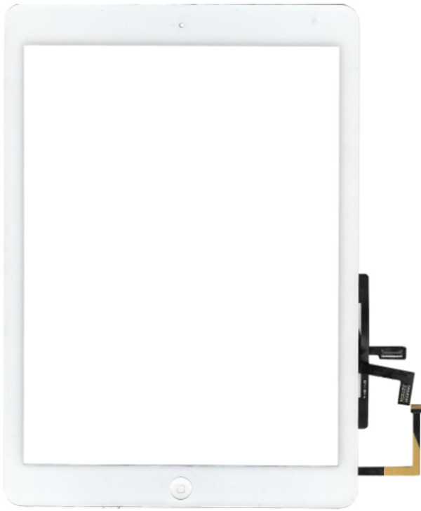 iPad Air 1.Nesil A1474-A1475-A1476 Uyumlu A Kalite Home Tuşlu Dokunmatik Beyaz - Image 1