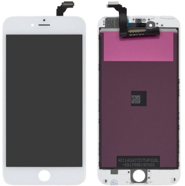 iPhone 6G Plus Uyumlu Servis Lcd Ekran Dokunmatik Beyaz  - Image 1