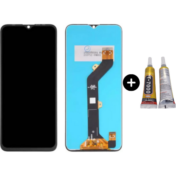 İnfinix Hot 10 Lite Uyumlu HK Lcd Ekran Dokunmatik + B7000 - Image 1