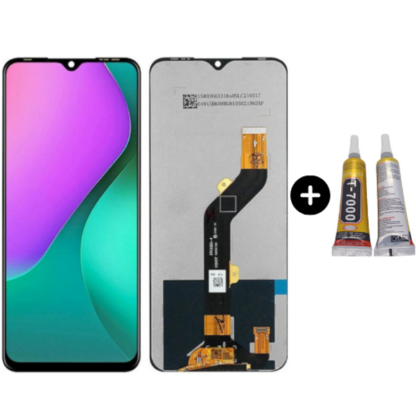 İnfinix Smart 5 Uyumlu Servis Lcd Ekran Dokunmatik + B7000 - Image 1