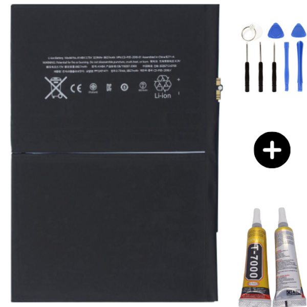 iPad 8.Nesil A2270-A2428-A2429-A2430 Uyumlu Servis Batarya Pil + Montaj Seti - Image 1