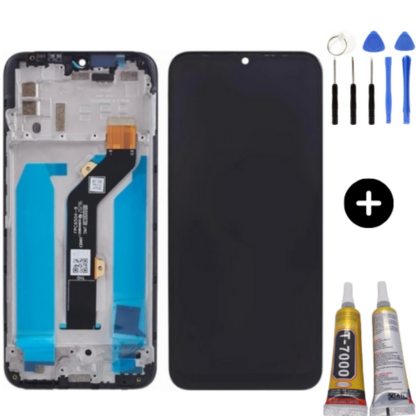 İnfinix Smart 5 Uyumlu Çıtalı HK Lcd Ekran Dokunmatik + Montaj Seti - Image 1
