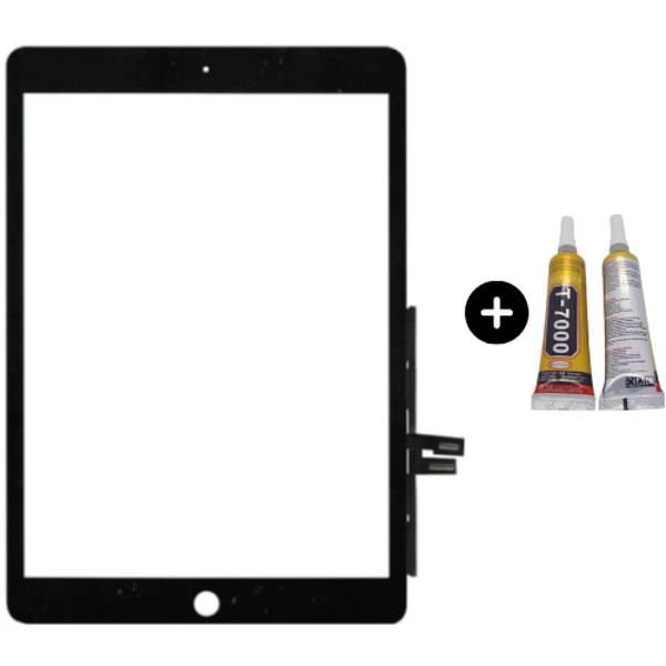 iPad 8.Nesil A2270-A2428-A2429-A2430 Uyumlu Servis Dokunmatik Siyah + B7000 - Image 1