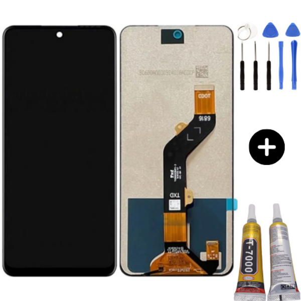 İnfinix Hot 20 Play Uyumlu A Kalite Lcd Ekran Dokunmatik + Montaj Seti - Image 1