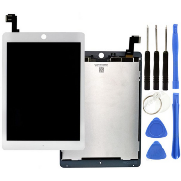 iPad Air 2.Nesil A1566-A1567 Uyumlu HK Dokunmatik Set Beyaz + Tamir Seti - Image 1