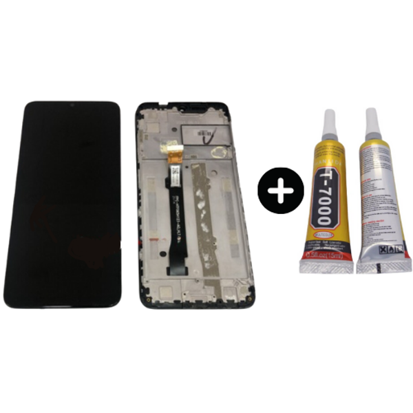 General Mobile GM 21 Plus Uyumlu Çıtalı Servis Lcd Ekran Dokunmatik + B7000 - Image 1
