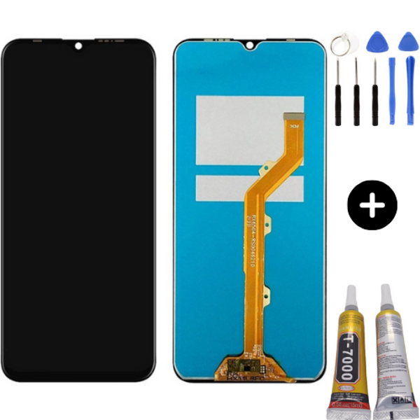 İnfinix Hot 8 Uyumlu HK Lcd Ekran Dokunmatik + Montaj Seti - Image 1