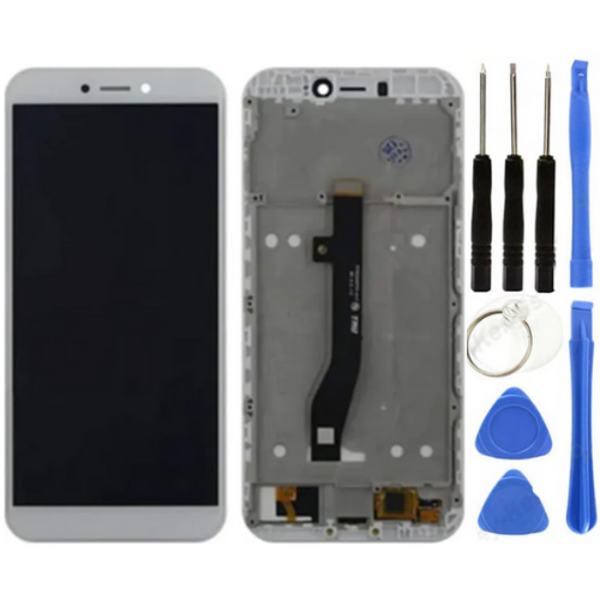 General Mobile GM 9 Go Uyumlu Çıtalı OLED Lcd Ekran Dokunmatik Beyaz + Tamir Seti - Image 1