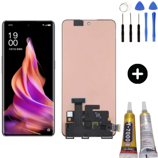 Oppo Reno 9 Uyumlu HK Lcd Ekran Dokunmatik + Montaj Seti - Image 1