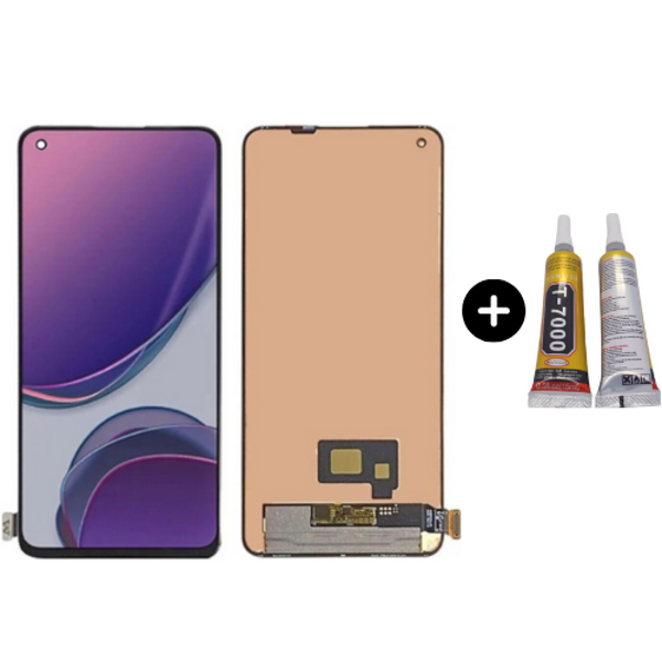 Oneplus 8T Uyumlu A Kalite Lcd Ekran Dokunmatik + B7000 - Image 1