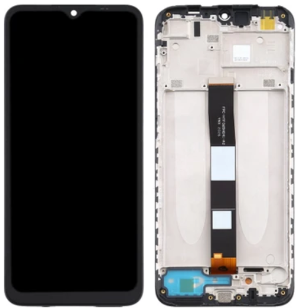 Xiaomi Redmi 9C Uyumlu Çıtalı HK Lcd Ekran Dokunmatik  - Image 1