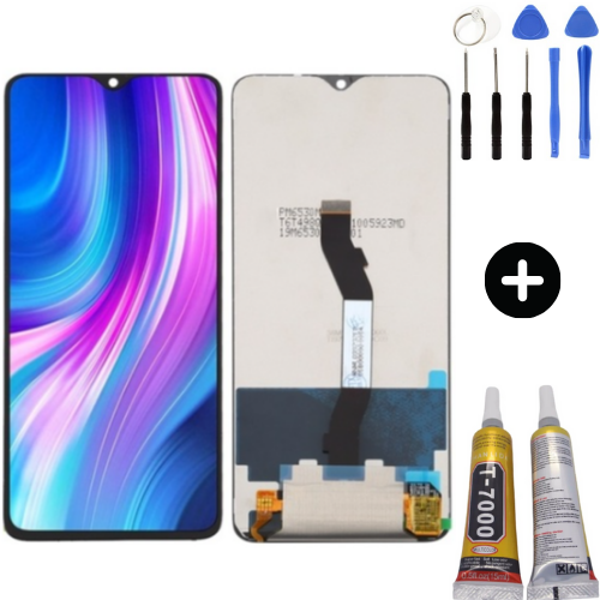 Xiaomi Redmi Note 8 Pro Uyumlu Lcd Ekran Dokunmatik + Montaj Seti - Image 1