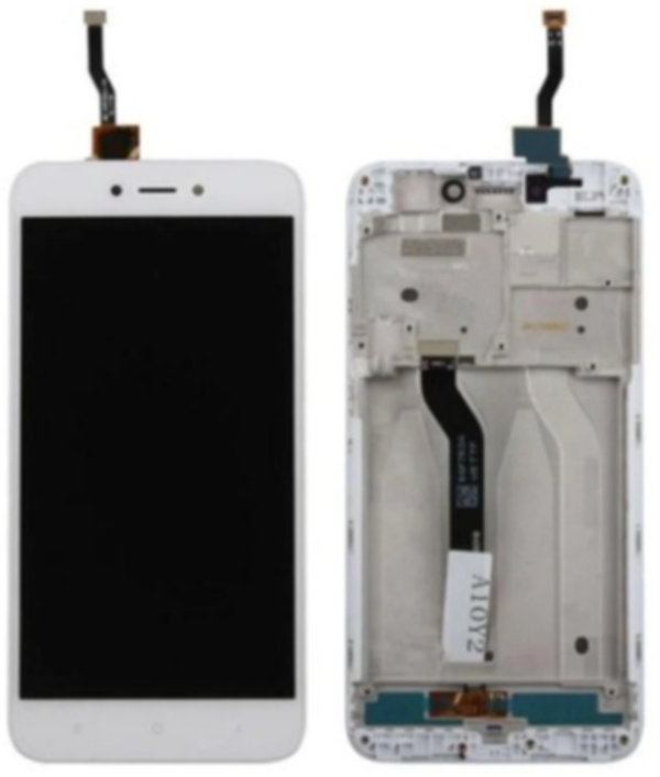 Xiaomi Redmi 5A Uyumlu Çıtalı Lcd Ekran Dokunmatik Beyaz  - Image 1
