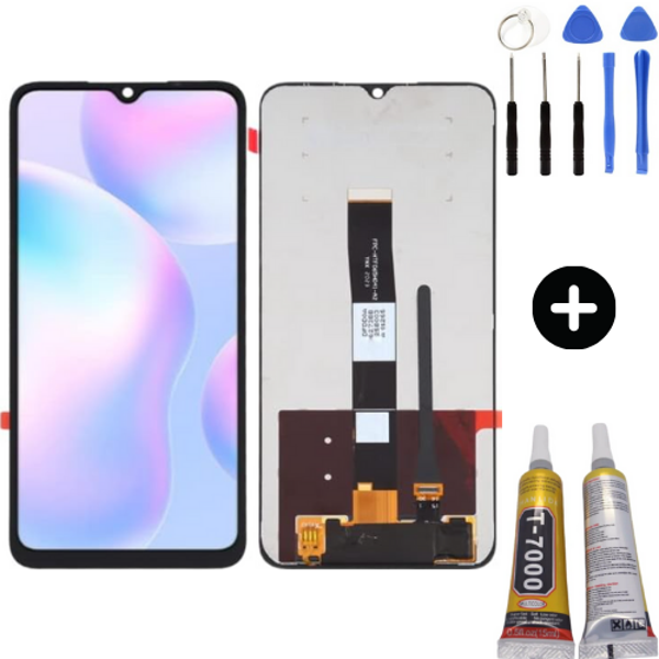 Xiaomi Redmi 9C Uyumlu HK Lcd Ekran Dokunmatik + Montaj Seti - Image 1