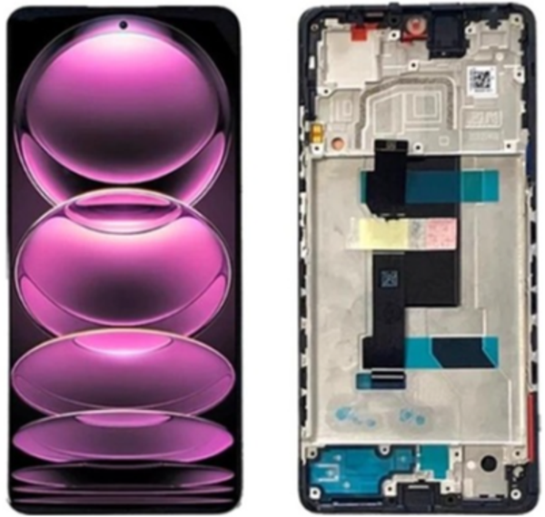 Xiaomi Redmi Note 12 Pro 5G Uyumlu Çıtalı OLED Lcd Ekran Dokunmatik   - Image 1