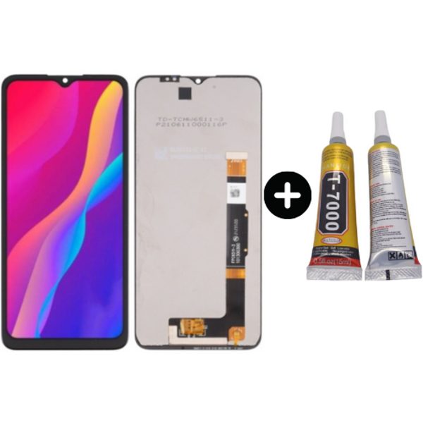 TCL 30E Uyumlu A Kalite Lcd Ekran Dokunmatik + B7000 - Image 1