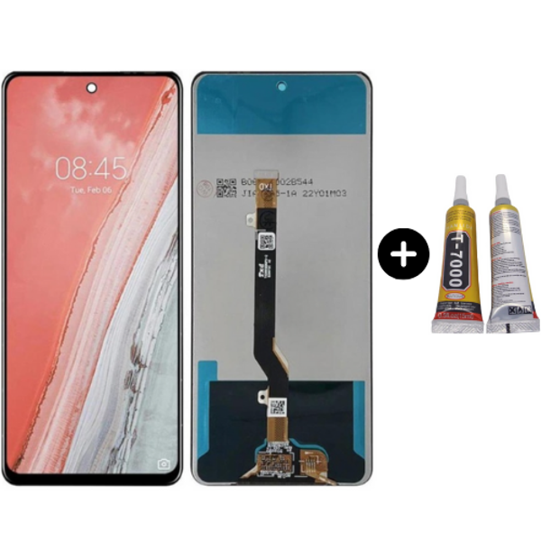 Tecno Spark 8 Pro Uyumlu Servis Lcd Ekran Dokunmatik + B7000 - Image 1