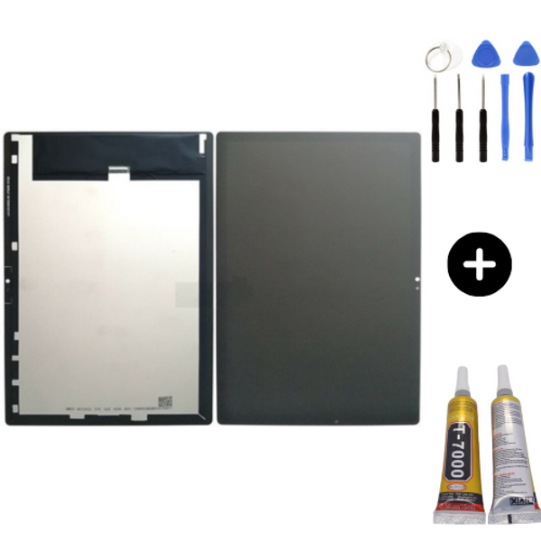 Samsung Galaxy Tab A8 SM-X205c Uyumlu Servis Dokunmatik Set Siyah + Montaj Seti - Image 1