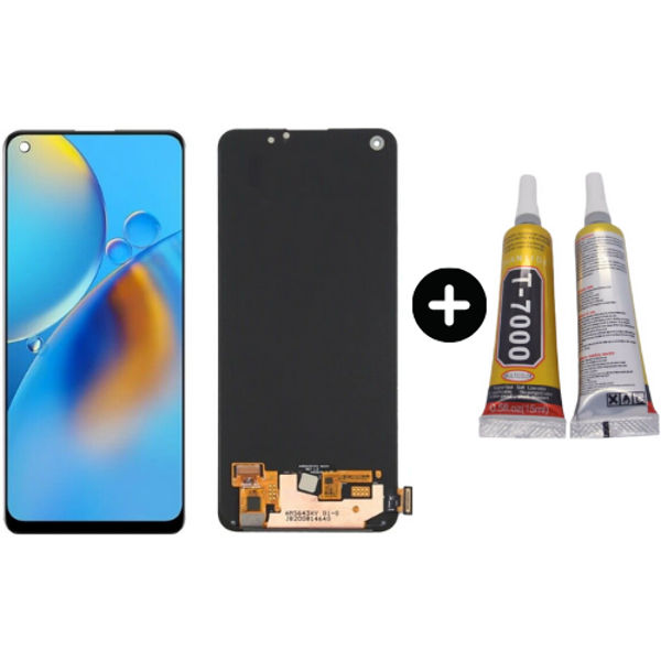 TE Oppo A74 Lcd Dokunmatik Ekran + B7000 - Image 1