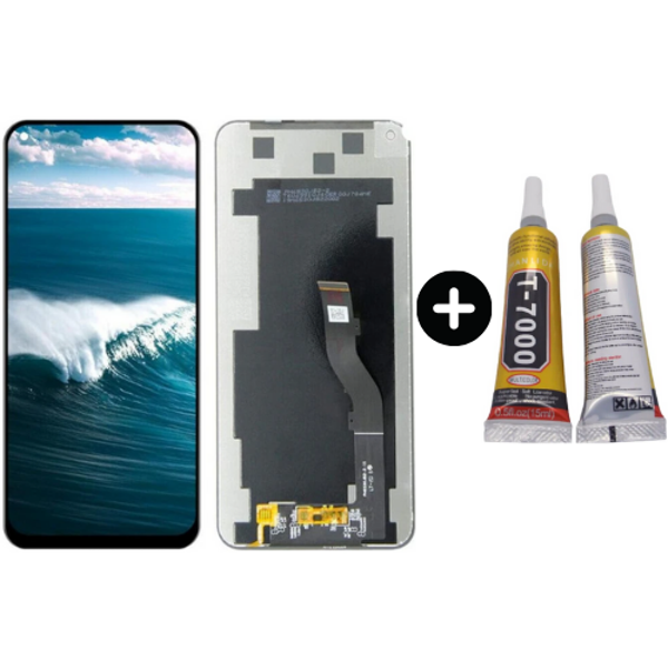 TCL 10L Uyumlu OLED Lcd Ekran Dokunmatik + B7000 - Image 1