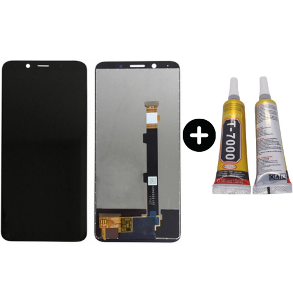 TE Oppo F5 Lcd Dokunmatik Ekran + B7000 - Image 1