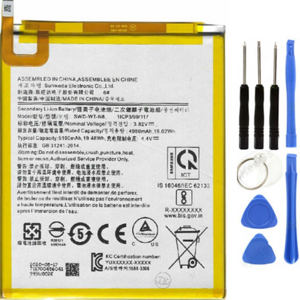 Samsung Galaxy Tab A7 Lite SM-T225 Uyumlu A Kalite Batarya Pil + Tamir Seti - Image 1