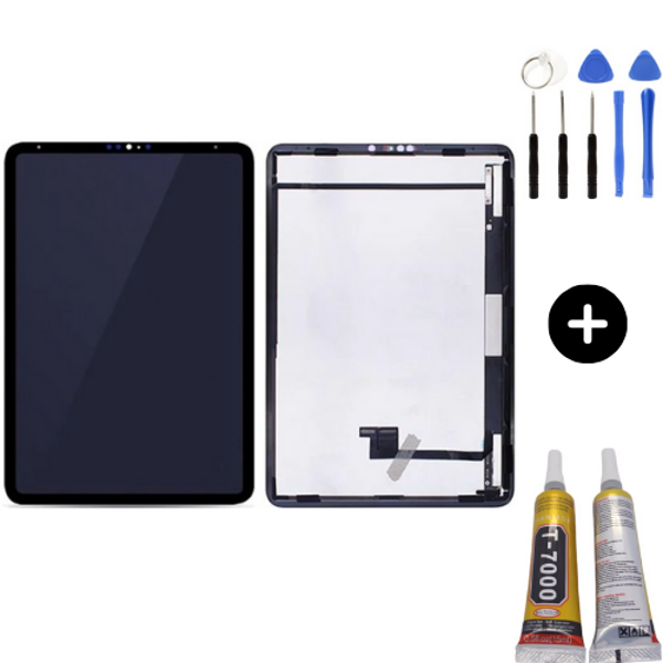 iPad Pro 11 İnch A1934-A1979-A1980-A2013 Uyumlu Servis Lcd İç Ekran + Montaj Seti - Image 1