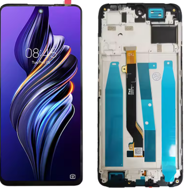 Tecno Pova 3 Uyumlu Çıtalı HK Lcd Ekran Dokunmatik - Image 1